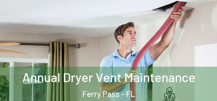 Annual Dryer Vent Maintenance Ferry Pass - FL