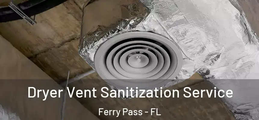 Dryer Vent Sanitization Service Ferry Pass - FL